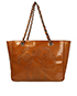 Triple CC Perforated Tote, back view